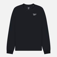 Мужской лонгслив Reebok Identity Classics Small Logo, цвет чёрный