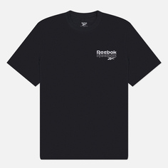 Мужская футболка Reebok Identity Brand Proud GFX, цвет чёрный