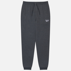 Мужские брюки Reebok Identity Small Logo Fleece Joggers, цвет серый