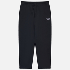 Мужские брюки Reebok Identity Small Logo Fleece, цвет чёрный