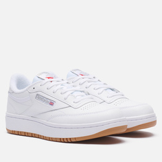 Женские кроссовки Reebok Club C Double, цвет белый