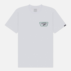 Мужская футболка Vans Full Patch Back, цвет белый