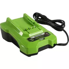 Зарядное устройство Greenworks G40C, 40 В Li-Ion