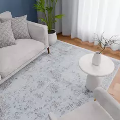 Ковер Leo 160x230 см вискоза 927748/4646 цвет серый Ragolle