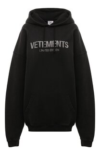 Хлопковое худи VETEMENTS