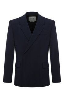 Шерстяной пиджак MSGM