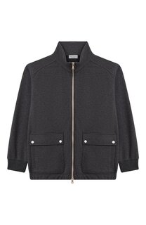 Хлопковая толстовка Brunello Cucinelli