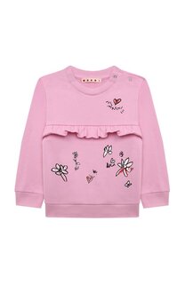 Хлопковый свитшот Marni