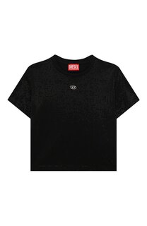 Хлопковая футболка Diesel