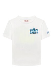 Хлопковая футболка MC2 Saint Barth
