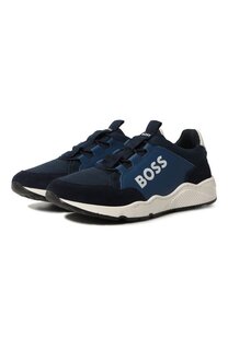 Кожаные кроссовки BOSS