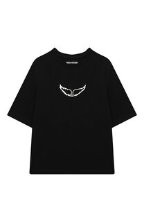 Хлопковая футболка Zadig&Voltaire