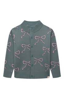 Кардиган из хлопка и шерсти TINYCOTTONS