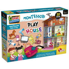 Раннее развитие Lisciani Giocare Educare Montessori Игровой набор Мой Дом