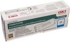 Тонер-картридж OKI 43381923 голубой (2K) C5600/5700 (43381907)