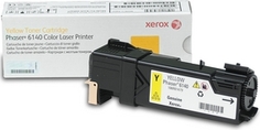 Тонер-картридж Xerox 106R01483 для Phaser™6140, 2 000 копий, жёлтый