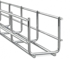 Лоток проволочный AXELENT 301 X-TRAY шириной 60 мм, высотой 60 мм, нержавеющая сталь 316L, для агрессивных сред и при повышенных гигиенических требова