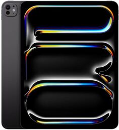 Планшет 13" Apple iPad Pro (2024) Wi-Fi + Cellular 512GB (7th Gen) with Standard glass Space Black (MVXU3ZP/A)