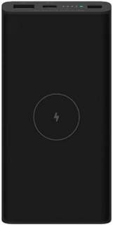 Аккумулятор внешний портативный Xiaomi 10W Wireless BHR5460GL 10000mAh, чёрный (756184)