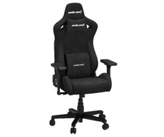 Кресло игровое Anda Seat Kaiser Frontier AD12Y-12-B-F черное, M (90кг), ткань