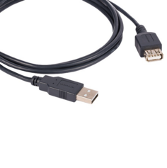 Кабель интерфейсный Kramer C-USB/AAE-10 96-02121010 USB-A 2.0 вилка-розетка, 3 м