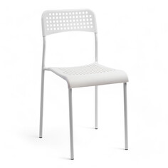 Стул сетчатый белый NO Brand