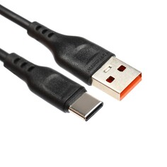 Кабель d-01t, type-c - usb, 2.4 а, 1 м, черный NO Brand