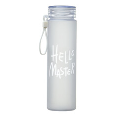Бутылка для воды, 500 мл hello master, 22 х 6 см, белая NO Brand