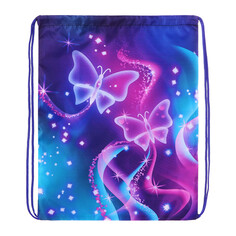 Мешок для обуви 420 х 340 мм, calligrata мсо-5с, (мягкий полиэстер, плотность 210d),