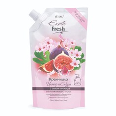 Крем-мыло EXOTIC FRESH ИНЖИР И САКУРА Viteks