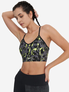 Спортивный топ бра Reebok, Черный