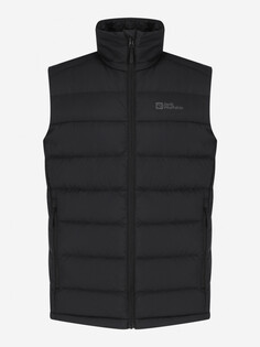 Жилет пуховый мужской Jack Wolfskin Ather, Черный