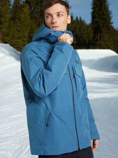 Куртка утепленная мужская Mountain Hardwear Cloud Bank™ Gore Tex LT Insulated Jacket, Голубой