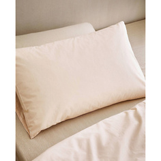 ZARA HOME Наволочка из хлопкового перкаля 200 нитей 45 x 110