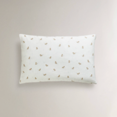 Наволочка ZARA HOME Детская муслиновая наволочка с принтом ослика 30 x 50