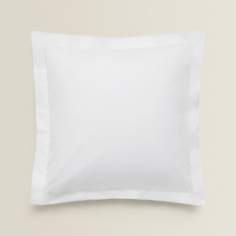 ZARA HOME Наволочка из хлопкового перкаля 500 нитей 45 x 155
