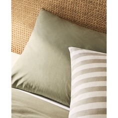 ZARA HOME Наволочка из хлопкового перкаля 200 нитей 50 x 75