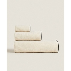 Полотенце ZARA HOME Хлопковое полотенце с оверлоком 30 x 50