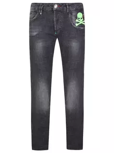 Джинсы Slim Fit хлопковые Philipp Plein