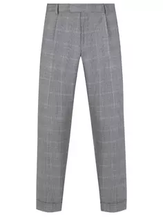 Брюки Relaxed Fit шерстяные Boss