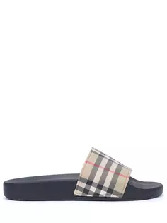 Шлепанцы резиновые Burberry