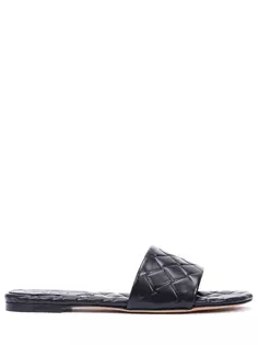 Шлепанцы кожаные Bottega Veneta