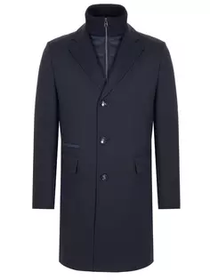 Пальто Slim Fit шерстяное Boss