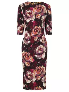 Платье-футляр из вискозы Dolce & Gabbana