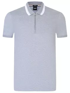 Поло Slim Fit хлопковое Boss