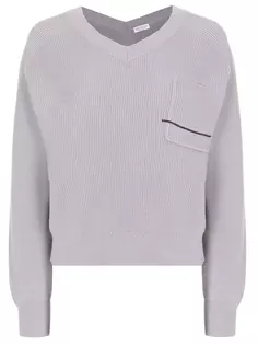 Пуловер хлопковый Brunello Cucinelli