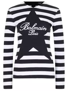 Лонгслив хлопковый Balmain