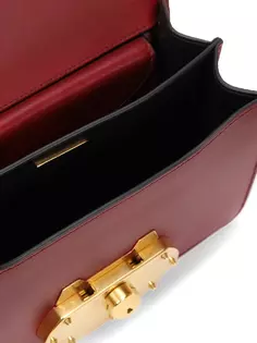 Сумка Small Pattinа кожаная Prada