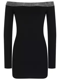 Платье из вискозы David Koma