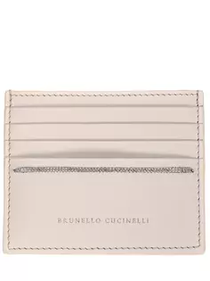 Кардхолдер кожаный Brunello Cucinelli